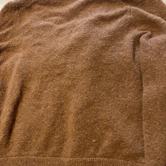 Madewell Wrap-Front Pullover Sweater in Coziest Yarn - Picture 9 of 9